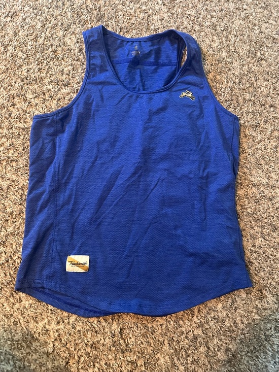 Tracksmith Tops - Tracksmith Royal Blue Racerback Performance Tank